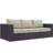 Convene 3 Piece Rattan Sectional Seating Group with Cushions-1605862830