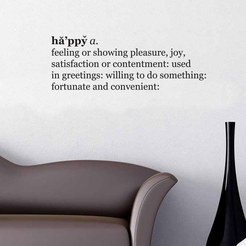 Wall Decal, Black