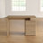 Cuuba 47.24" Rectangular Writing Desk with Storage Cabinet-1259616473