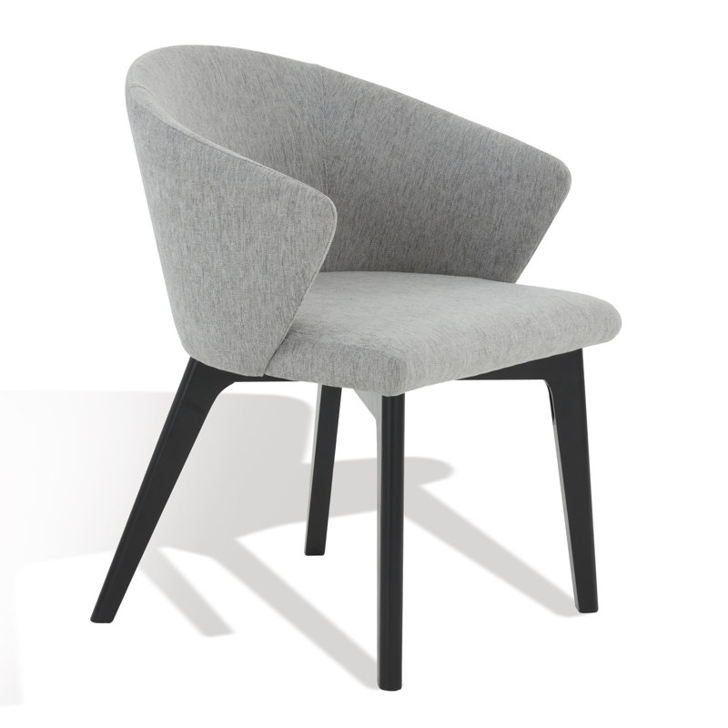 Quentin Linen Arm Chair, Gray