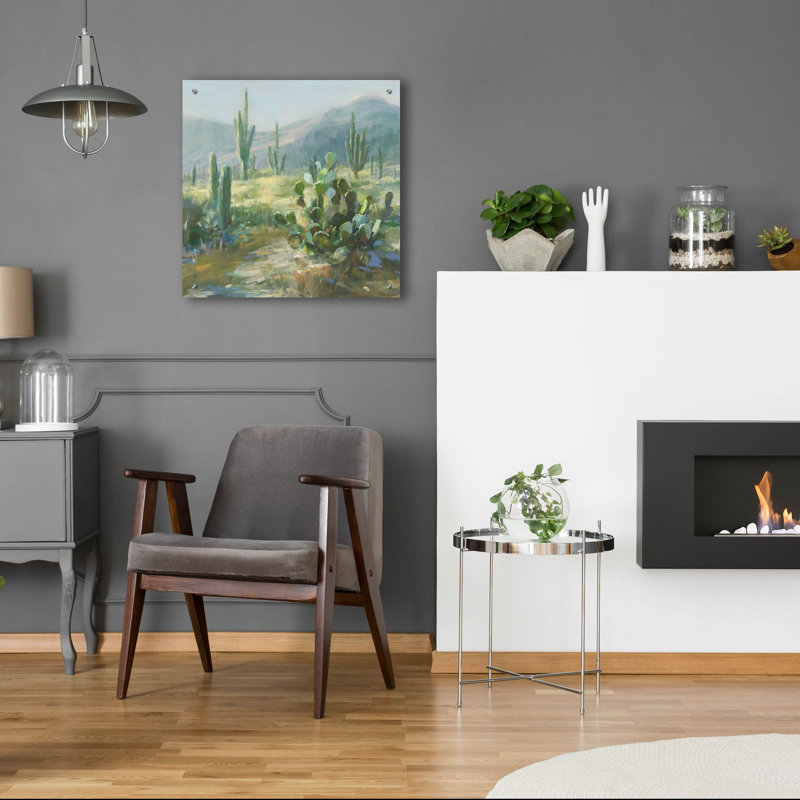 «Sonoran Moment» par Danhui Nai, art mural en verre acrylique, H 24 po x l 24 po