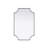 Notched Metal Mirror 27x42 inch in Black-1472379615-1472379592
