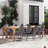 Anautica 10 - Person Patio Dining Set with Rectangular Table