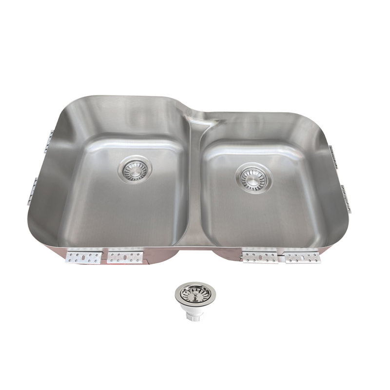 Évier de cuisine encastré L 32 po x l 20 po