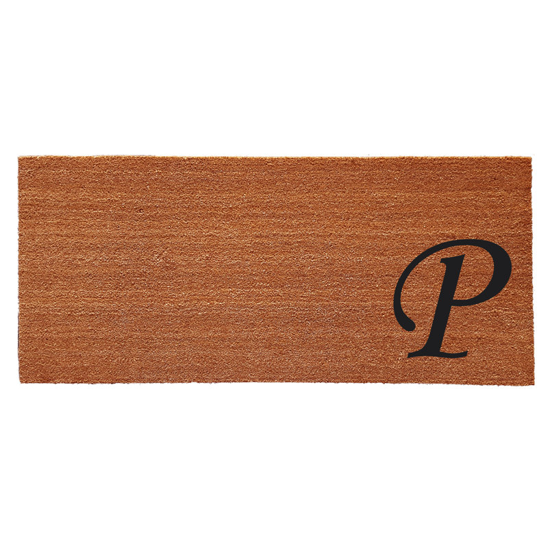 Tapis d'entrée antidérapant Zebrowski, P, Rectangle 2 pi x 4 pi