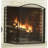 Fireplace 3 Panel Classic Screen