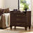 Transitional 27.5" 3-drawer Nightstand With Hidden Outlets, Pull-out Shelf & Elegant Solid Wood Legs-1776356752-1776356755