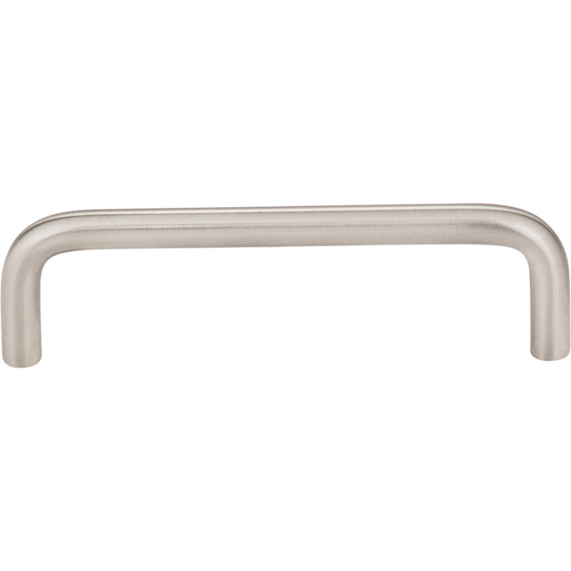 Torino 4" Center to Center Bar Pull, Satin Nickel
