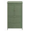 Armoire de rangement de 43,3 po de hauteur, 2 portes et 2 tiroirs avec tablettes réglables-1396771844