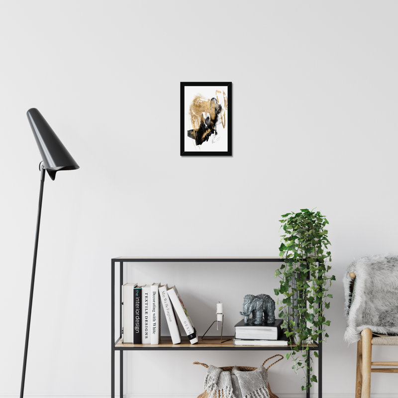 Splash I by Jennifer Goldberger - Print, Black Framed Paper Print, 34cm H x 24cm W