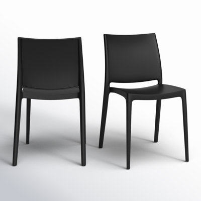 Burt Stackable Patio Side Chair