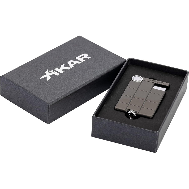 Xikar EX Single Jet Flame Lighter, Black