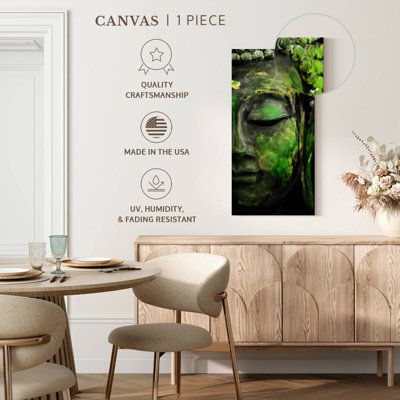 Green Faced Buddha