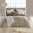 Swift Home Ultra-Soft Reversible Crinkle Washed Microfiber Duvet Cover Set -1594422932-1594410516