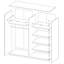 Emslie 2 Door Wardrobe-757615792-757615798