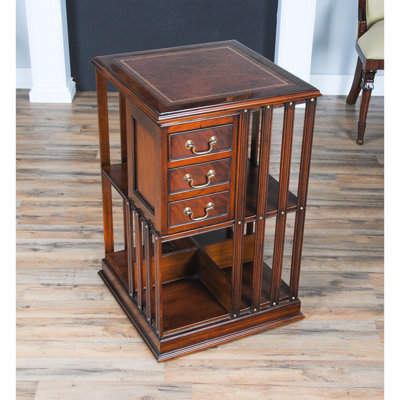 Bibliothèque standard en bois massif h 31 po x l 20,5 po Waynoka