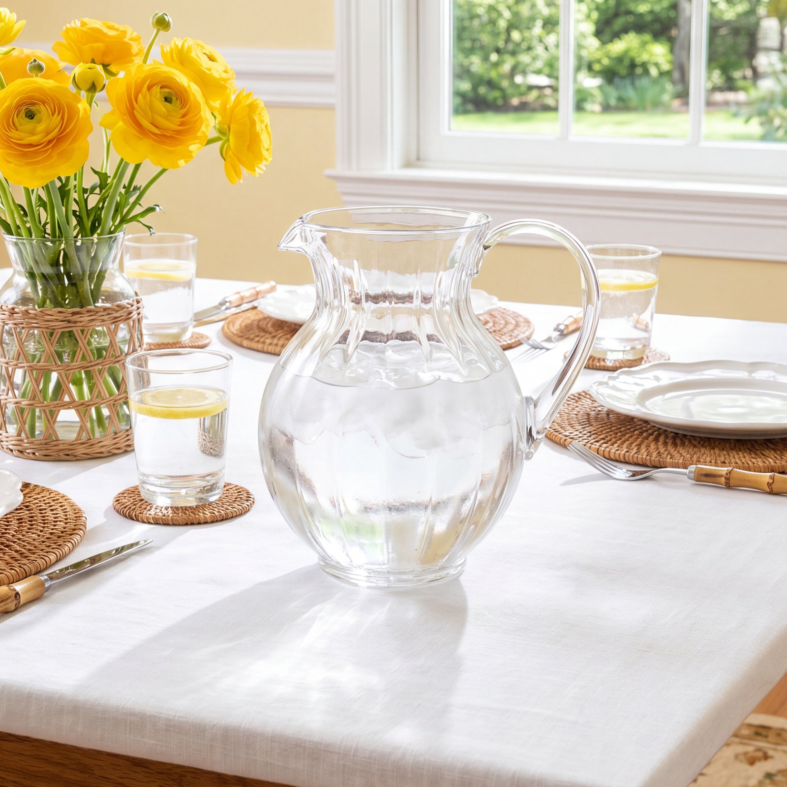 Classic Pitcher 90oz Shatterproof Pitcher, Clear