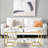 Imela Glass Top Single Coffee Table