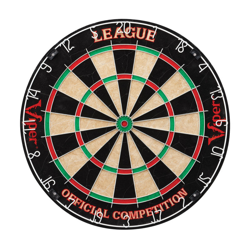 League Sisal Bristle Dartboard
