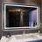 3-Color Temperature Anti-fog LED Bathroom Mirror with Backlight and Front Light, Tempered Glass Vanity Mirror, Rohs and CRU Compliant-1784910868