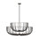 Sean Lavin Sanchi 3-light extra large two tier chandelier in aged iron finish