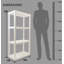 4-Tier Heavy Duty Storage Shelving Unit for Garage, Pantry & Utility Room, 30" W x 14" D x 57" H, White-731162466