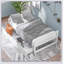 Lit plateforme avec deux tiroirs-590577545