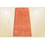 Tapis contemporain en laine rouille noué à la main de 2 pi 3 po x 4 pi Gabbeh