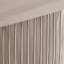Ensemble d'édredon 7 pièces charmeuse en polyester taupe grand-130719047