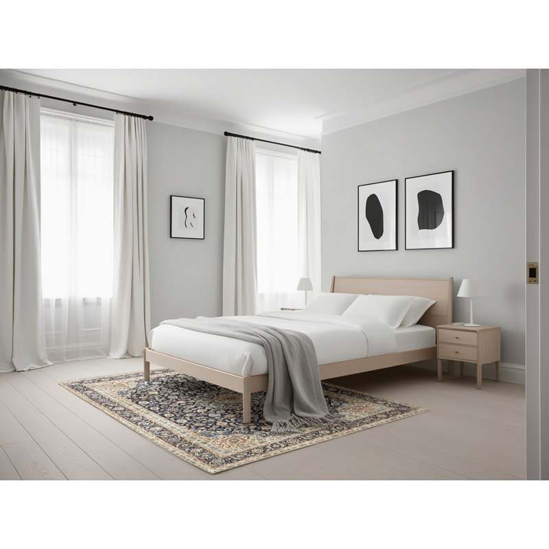 Cullivan Performance Oriental Indoor Rug, Rectangle 5' x 7'