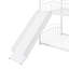 Lit superposé simple en métal avec glissade, lit pour enfant-1099083203