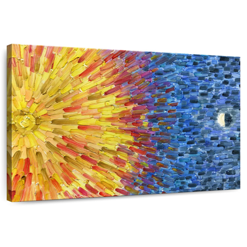 Oberle Moon Sun, 20" H x 30" W