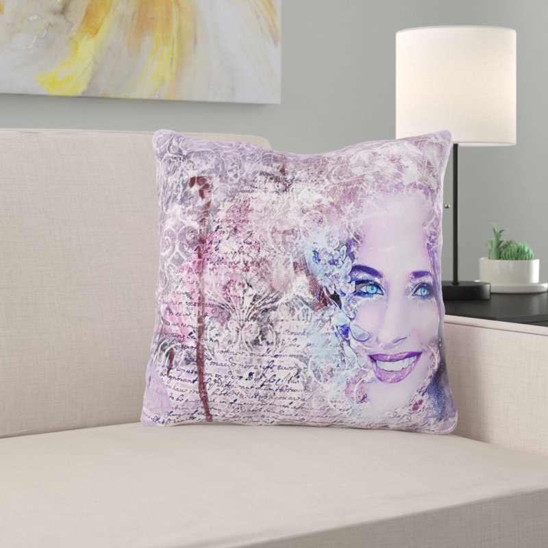 Coussin de fille fille Boettcher, Microsuède, Intérieur