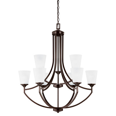 Lustre empire 9 lumières Hanford