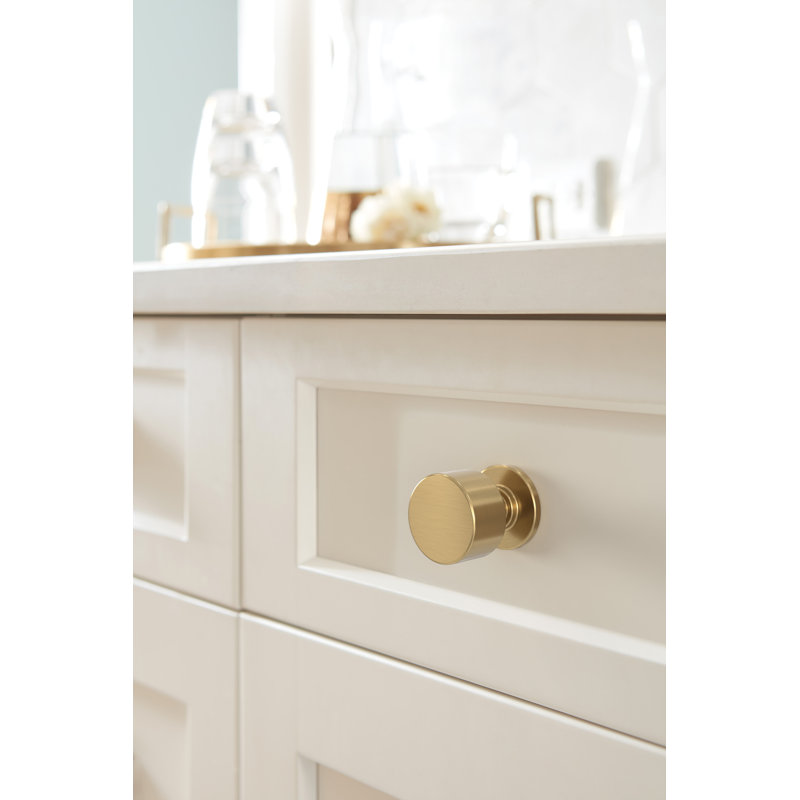 Balon (25mm) Diameter  Cabinet Knob, 1 1/8", Champagne Bronze