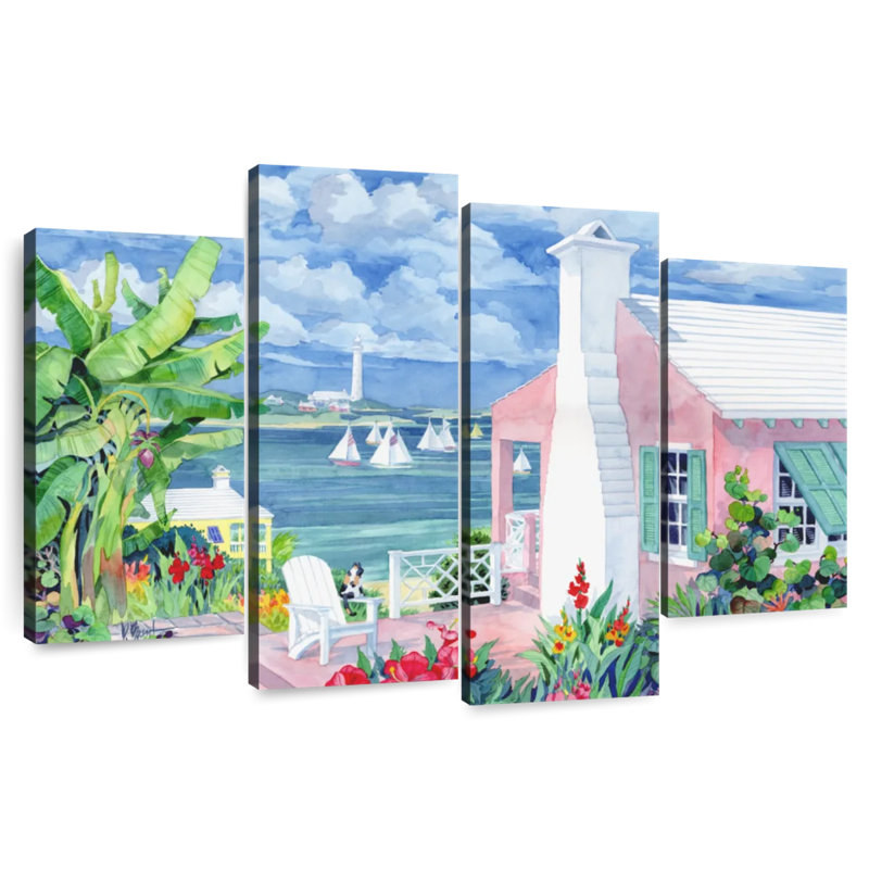 Bermuda Cove, 27" H x 43" W