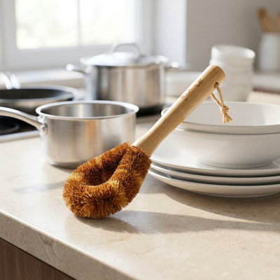 Rounded Drinkware Cleaning Brush