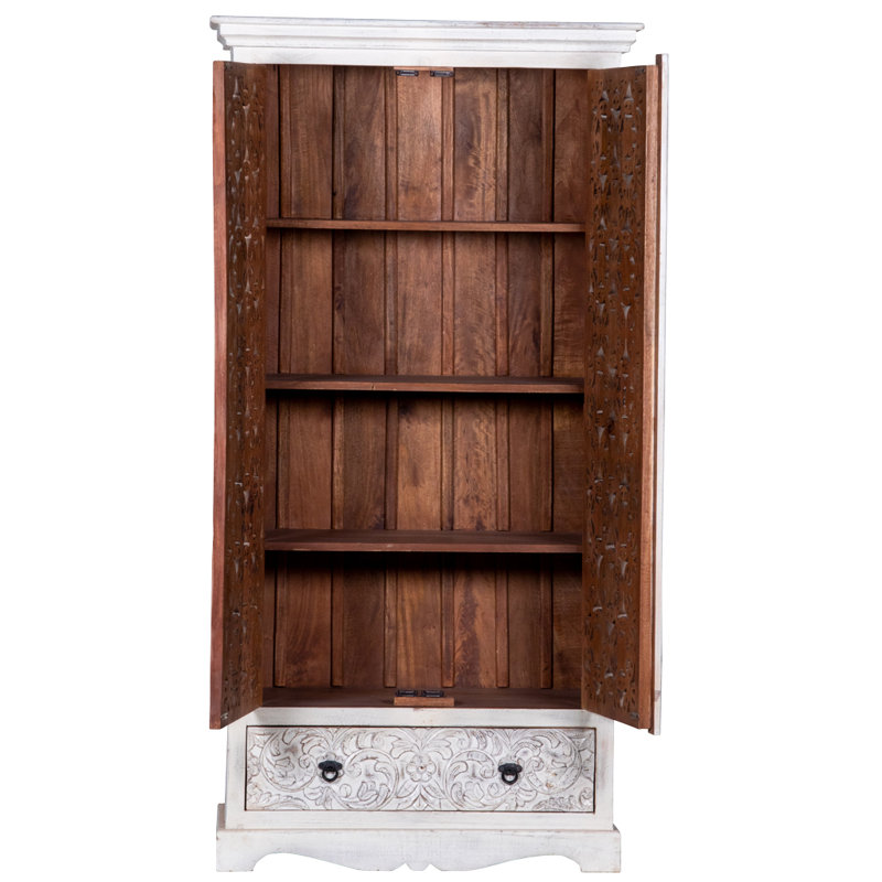 Armoire Sargeant, Blanc délavé