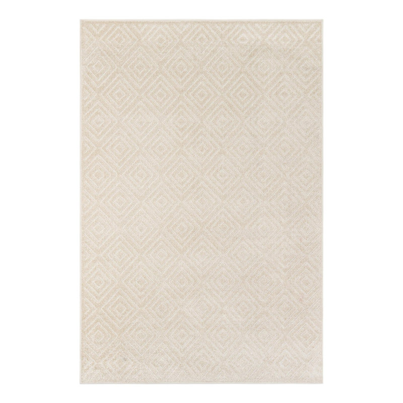 Tapis intérieur/extérieur Sabrina Soto Logan, Rectangle 6 pi 1 po x 9 pi