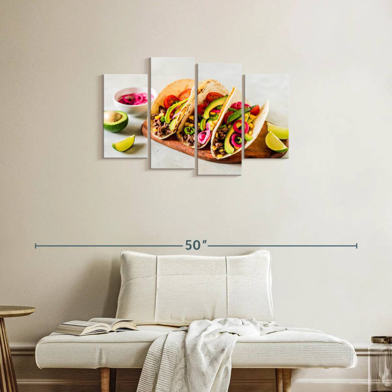 Tacos frais Yarlin, H 22 po x l 36 po