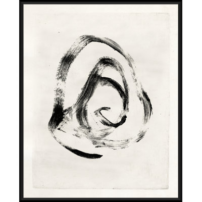 Mid-Century Homage - Peinture encadrée sur papier