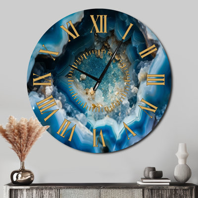 Horloge murale Geode Gems I