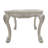 Bone White End Table With Claw Leg