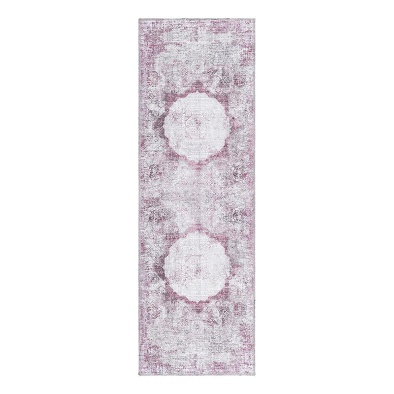 Tapis lavable Yara, Tapis de couloir 2 pi x 6 pi