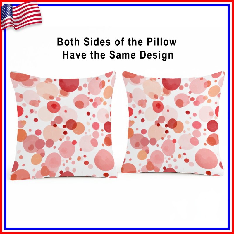 Coussin Circles, 20 po x 20 po
