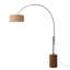 Dinardo 92 " Distressed Arched Floor Lamp