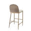 Ensemble de 2 tabourets de bar 29,5 po Farmhouse 29,5 po avec dossier en rotin-1418318463