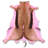 Dyed Rose Springbok Skin