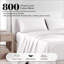Ensemble de draps en mélange de coton 800 fils Superior-33309396-33309399