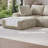 L-Shape Sectional Oversized Sofa, Tufted Minimalist Design, Left Facing Chaise, No Assembly Required-401631190-401631186